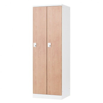 豊國工業 オール扉タイプ2人用 W600(内筒交換錠) RLK-TTN260-WNT