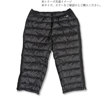 PUROMONTE パンツ 七分丈フルオープン 70 ブラック XL WD037