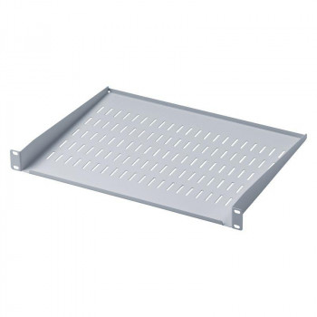 サンワサプライ EIA用スリット付棚板 1U ライトグレー CP-NT1UGY