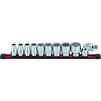ミトロイ(MITOLOY) 1/2 ソケットレンチセット mm ホルダーセット SH411M-B 2個セット