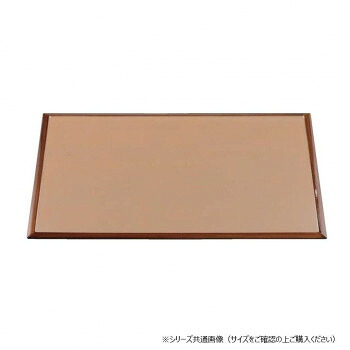 福井クラフト 尺5雲流両面長手盆銀透渕べっ甲/黒 15003050