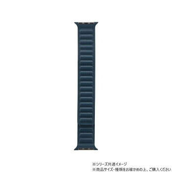 Apple Watch バンド CORVIN レザー風マグネットバンド ネイビー LN-AW41B40NV 4個セット
