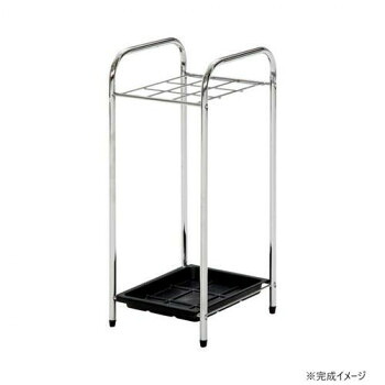 不二貿易　（C/D:95709） クロム傘立て 9マス 18個セット