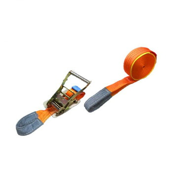 2本セット ラッシングベルト ワッカ 幅50mm 固定側1m 巻側5m rb-wk-1005-2p 16個セット