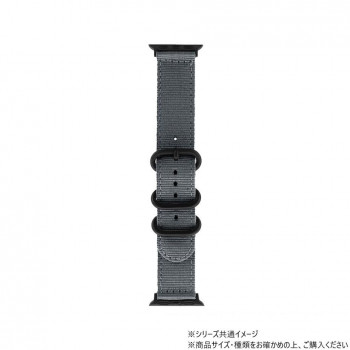 Apple Watch バンド CORVIN 3バックルナイロンバンド グレー LN-AW49B20GY 6個セット 15,125円