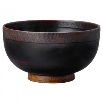若兆 木製漆器 渕布曙　丼　15cm　WK300AK 25個セット