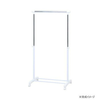 不二貿易　（C/D:15541） パイプシングルハンガー 3644-A0-WH 14201 18個セット