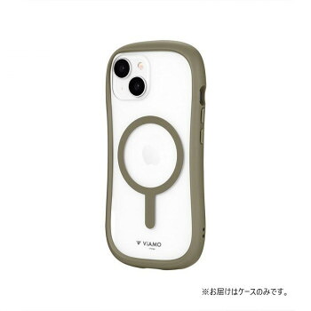 iPhone 15 ハイブリッドケース 「ViAMO charge」 カーキ LN-IM23VMCKA 7個セット