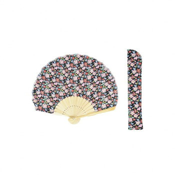 Ripple×LIBERTY 扇子×扇子袋 ギフトセット 花柄 BK SGF30-LIA05 12個セット 24,394円