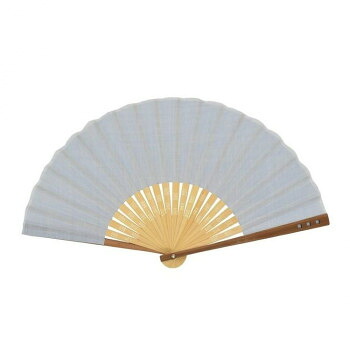 大西賢製販 Ripple 近江の麻扇子 23cm ブルー 78-02_ 12個セット