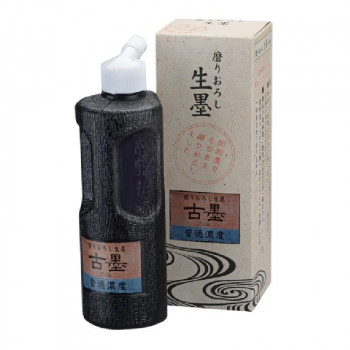 呉竹 磨りおろし生墨 古墨 普通濃度 250g CB11-25 12個セット