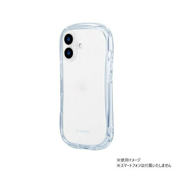 iPhone16　ViAMO Crystal超硬度・耐傷・耐衝撃ガラスケース　ブルー　LN-IM24VMCRBL 8個セット