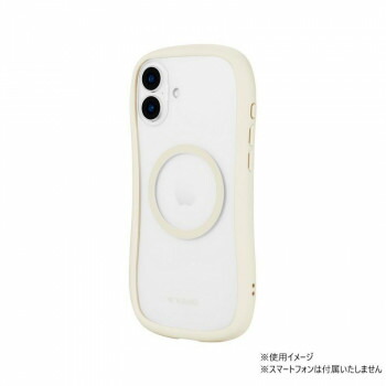 iPhone16 Plus　ViAMO Charge　耐衝撃ガラスケース　ミルクホワイト　LN-IA24VMCLWH 8個セット 17,132円