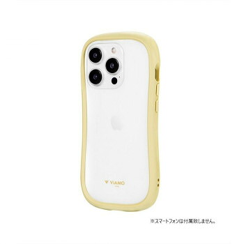 iPhone 15 Pro ハイブリッドケース 「ViAMO freely」 イエロー LN-IP23VMFYE 8個セット