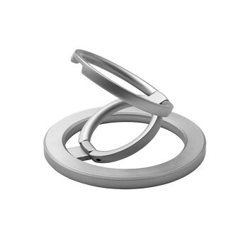 MagSafe対応「MAGTUS」Ring Multi Stand マットシルバー　LN-SMRG10SV 9個セット