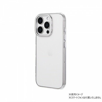 iPhone16 Pro　mycam Stand　カメラ保護スタンド搭載ケース　シルバー　LN-IP24MCSSV 9個セット