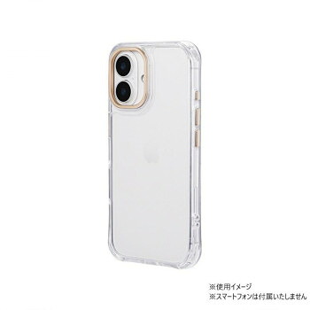 iPhone16　mycamカメラ保護・耐衝撃ハイブリッドケース　シャンパンゴールド　LN-IM24MCGD 11個セット