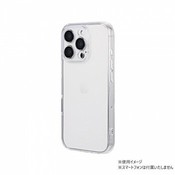 iPhone16 Pro　UTILO All Cover　レンズ保護ガラス付ケース　クリア　LN-IP24CACCL 10個セット