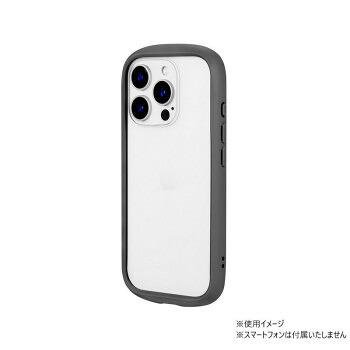 iPhone16 Pro　Cleary　耐衝撃ハイブリッドケース　ダークグレー　LN-IP24PLCGY 11個セット