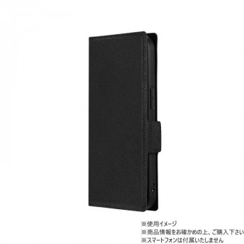 iPhone 15 PUレザー手帳ケース 「BOOK SLIM＆LITE」 ブラック LN-IM23BSLBK 11個セット