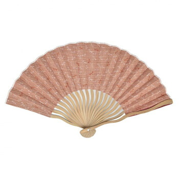 大西賢製販 Ripple 波骨布扇子 21cm とんぼ/鮫小紋 桜茜 NN19-A04 18個セット