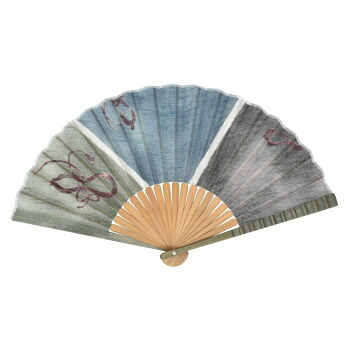大西賢製販 Ripple メンズ扇子 23cm ひょうたん カーキ 66-261_ 18個セット