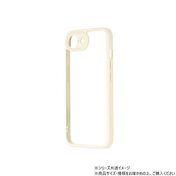 iPhone 16e 耐衝撃ハイブリッドケース Velta ミルクホワイト LN-ISS24UKHWH 12個セット