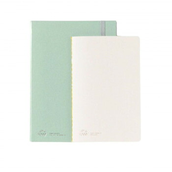 SUNNY LOG NOTE ログノート almond green 18個セット