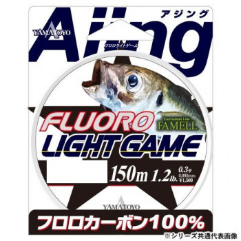 ヤマトヨテグス フロロライトゲーム 150m 0.5号 12個セット