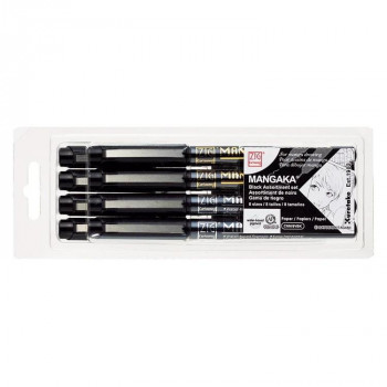 呉竹 ZIG Cartoonist MANGAKA BLACK8V CNM/8VBK 21個セット 21,658円