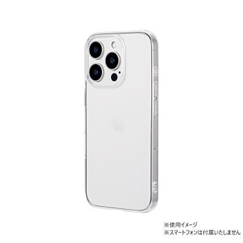 iPhone16 Pro　UTILO Softソフトケース 　クリア　LN-IP24CSTCL 16個セット