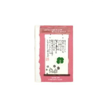 四葉のミニ掛け軸カード　笑い　CA028707 30個セット