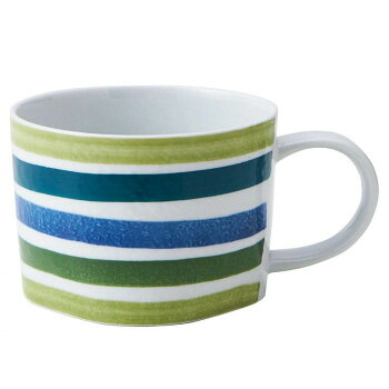 Craft Studio クラフトスタジオ スープカップ ボーダーBL/GR T-922309 96個セット 42,282円