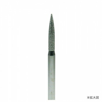 柳瀬　電着ダイヤモンドバー　トンガリ型　D03CA 40個セット