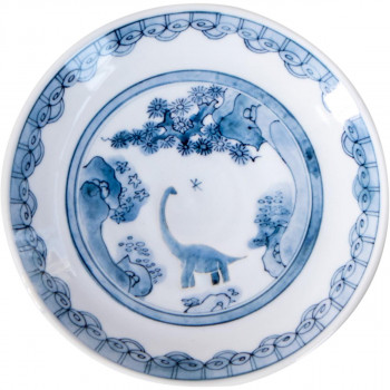 江戸っ子恐竜 江戸っ子恐竜 竜山水 銘々皿 EK88-J01 60個セット 26,426円