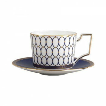 (B) Wedgwood ウェッジウッド  文芸復興 ゴールト 紅茶優勝杯＆平円盤 1053087