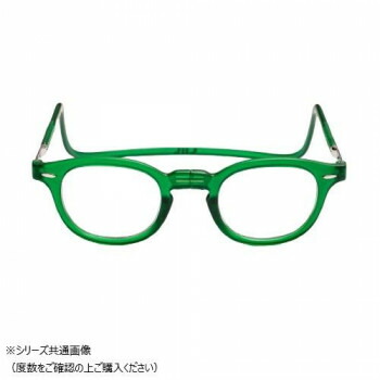 オーケー光学 老眼鏡クリックリーダー  ヴィンテージ  VEG  エメラルドグリーン+2.00