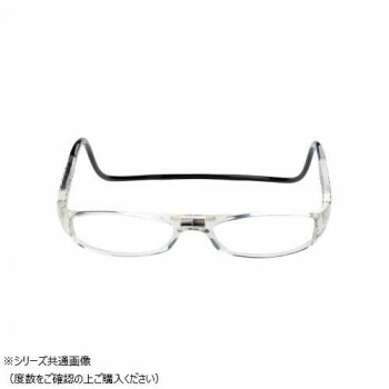 オーケー光学 老眼鏡クリックリーダー  ユーロ  EBC  ブラック＆クリアー+3.00