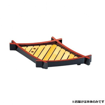 570松葉盛器 黒天朱(本体) 51170220