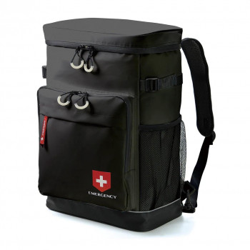 EMERGENCY BACKPACK 防災背嚢 8点書き割り 白いこと 13-6186-01