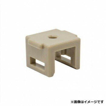 保護 サイバー空間固着させる旗がしら 耐候性ASA脂製 茶 1000個入 1袋