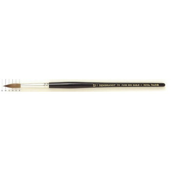 REMBRANDT レンブラント水彩画画筆110 ピュアレッドセーブル/ラウンド T909-110-12(12号) 494927