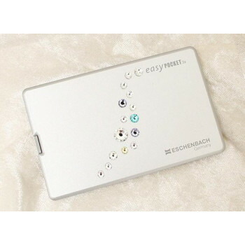 エッシェンバッハ　イージーポケット　LEDライト付手持ちルーペ　3倍　ミルキーウェイ・1521-11S02｜ライフ＆ビューティ