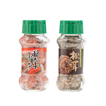 みなり 明太子ふりかけ 85g・松茸ふりかけ 85g 各15個セット|ライフ&ビューティ