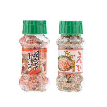 みなり 明太子ふりかけ 85g・えびふりかけ 85g 各15個セット|ライフ&ビューティ