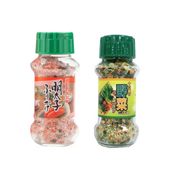 みなり 明太子ふりかけ 85g・十六種の野菜ふりかけ 90g 各15個セット|ライフ&ビューティ