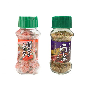 みなり 明太子ふりかけ 85g・国産うなぎふりかけ 75g 各15個セット|ライフ&ビューティ