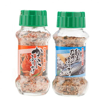 みなり かにふりかけ 85g・鰹ふりかけ 80g　各15個セット｜ライフ＆ビューティ