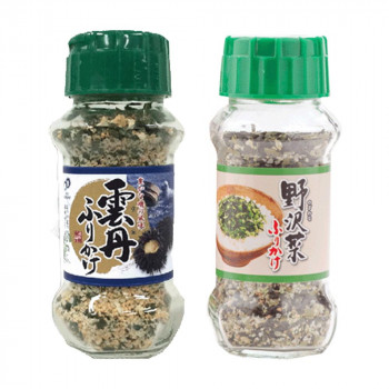 みなり 雲丹ふりかけ 85g・野沢菜ふりかけ 90g 各15個セット|ライフ&ビューティ