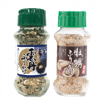 みなり 雲丹ふりかけ 85g・牡蠣ふりかけ 95g 各15個セット|ライフ&ビューティ